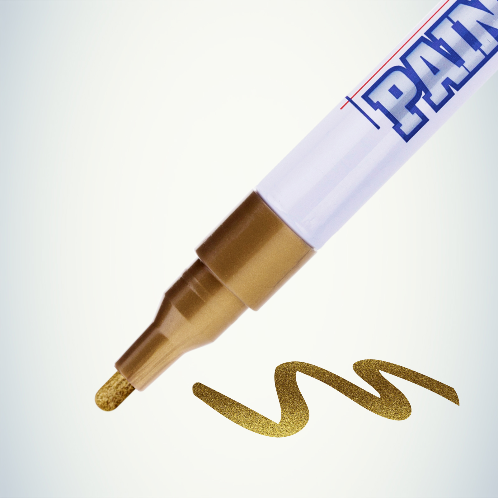 Маркер-краска MunHwa "Slim" золото, 2мм, нитро-основа SPM-07 (уп.12шт) 207866