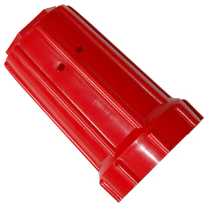 Колпак универсальный пластик (красный) 