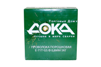 Проволока порошковая E-71T-GS ф 0,8мм 5кг (ДОКА)