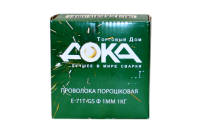 Проволока порошковая E-71T-GS ф 1мм 1кг (ДОКА)