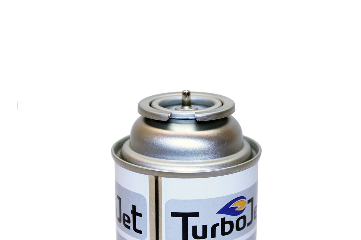 Одноразовый картридж для туристических плит 220гр (TURBOJET)