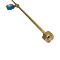 Устройство для заправки баллонов с манометром G3/4-G3/4 (L 850) (ДОКА)