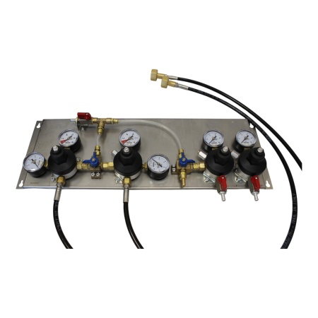 Панель редукторов СО2 ППК3-000-00 (нерж.корпус) (РЕДИУС)