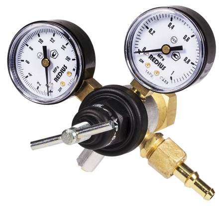 Редуктор углекислотный УР-6-6 (РЕДИУС) С ПОВЕРКОЙ В КОРОБКЕ