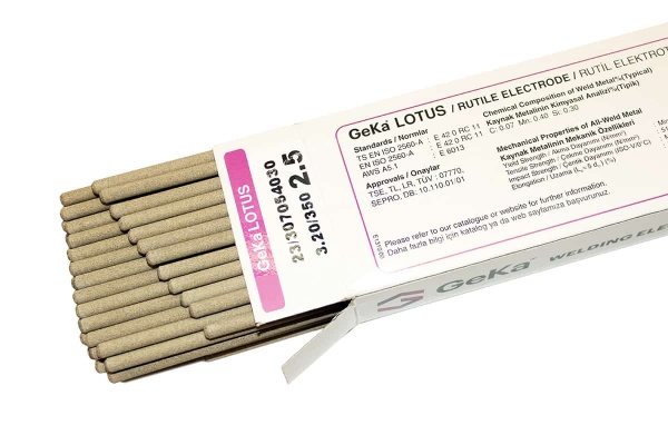 Электроды LOTUS ф3,2х350 уп.2.5кг GEKA