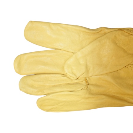 Перчатки кожаные желтые ДРАЙВЕР б/п (ДОКА) (RX 5003,10АВ)