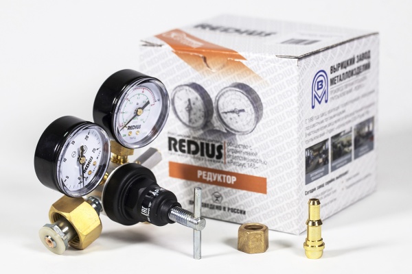 Регулятор аргоновый АР-40-6 (НЕВА) В КОРОБКЕ (РЕДИУС)