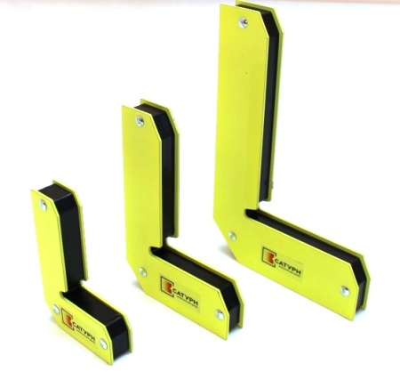 Магнитный фиксатор МФ 102 желтый (усилие 30кг)