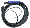 Горелка аргонодуговая TIG WP-26FXV 4м кнопка, гибкая (ОКС+бр, 1/4G) (ДОКА)
