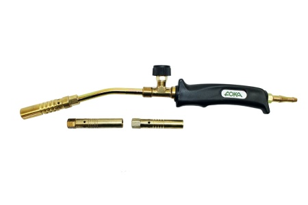 Горелка паяльная ГВК-09 с 3 наконечниками (ДОКА)