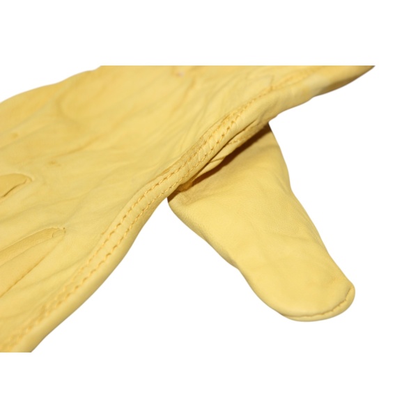 Перчатки кожаные желтые ДРАЙВЕР б/п (ДОКА) (RX 5003,10АВ)