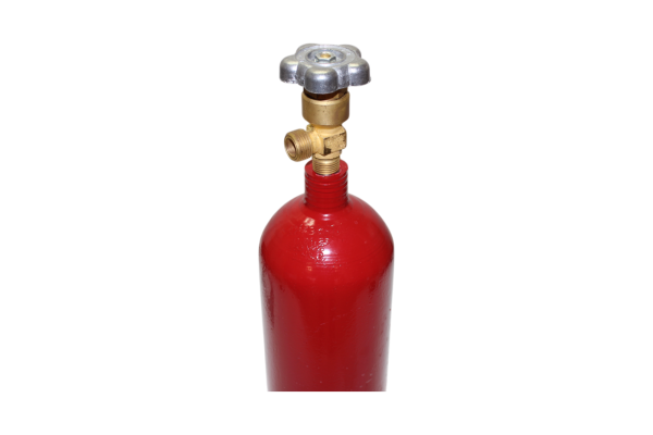 Баллон 2л крашеный (ЯРПОЖ)  бесшовный пустой