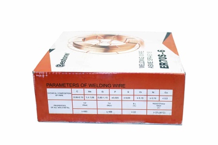 Проволока омеднённая ER70S-6 ф 1,2мм 15кг (ДОКА)