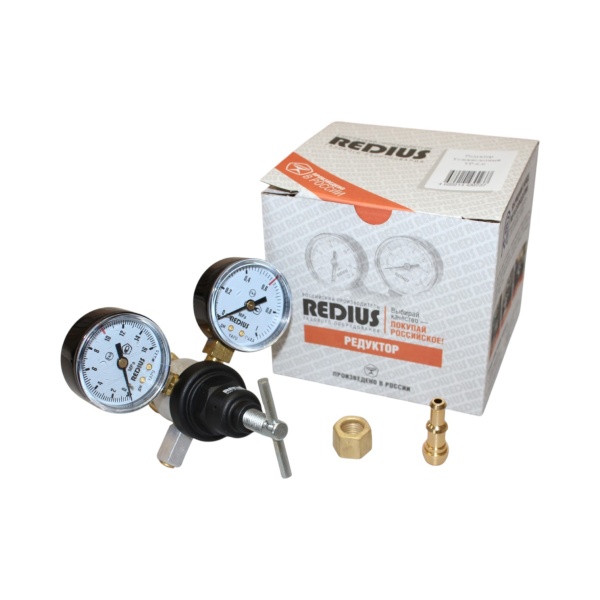 Редуктор углекислотный УР-6-6 (РЕДИУС) В КОРОБКЕ
