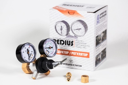 Регулятор универсальный У-30/АР-40-КР1-м (РЕДИУС) В КОРОБКЕ 300 бар