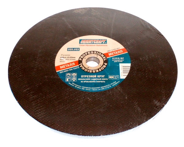 Круг отрезной 400х4,0х32 (ORIENTCRAFT)