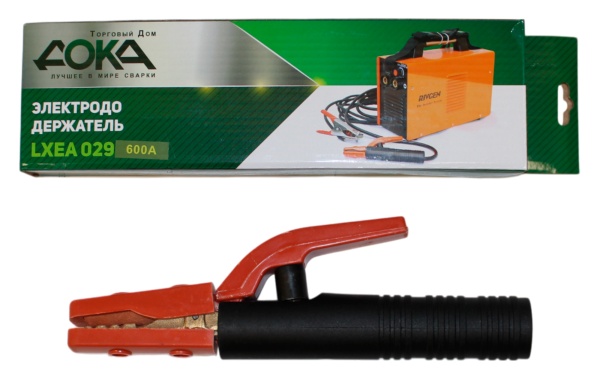 Электрододержатель LXEA 600A латунь (ДОКА)