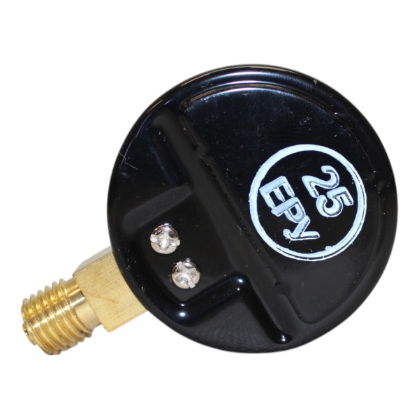 Манометр газовый 25 МПа ЧЁРНЫЙ (РЕДИУС) с поверкой