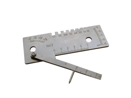 Шаблон сварщика УШС-3 калиброванный