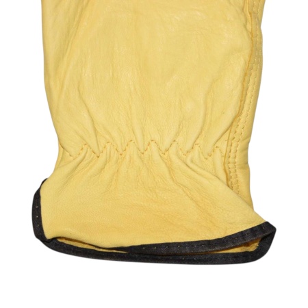 Перчатки кожаные желтые ДРАЙВЕР б/п (ДОКА) (RX 5003,10АВ)