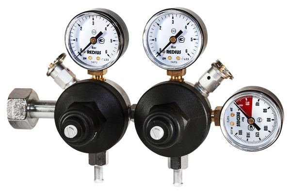 Редуктор углекислотный  УР-5-3М2-210 (РЕДИУС) Редуктор углекислотный  УР-5-3М2-210 (РЕДИУС)