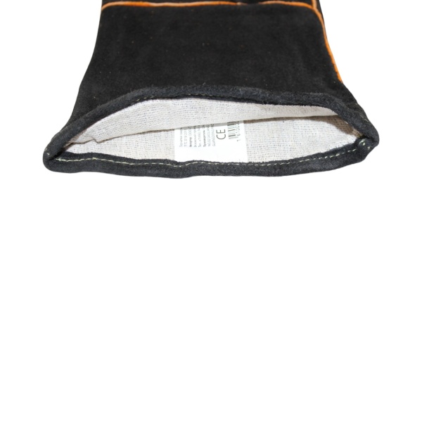 Краги спилковые черные кевлар (ДОКА) (RX4010,14, АВ)