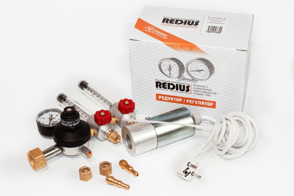 Регулятор универсальный У-30/АР-40-КР1П1-Р2 (220В)  (РЕДИУС) 300 бар