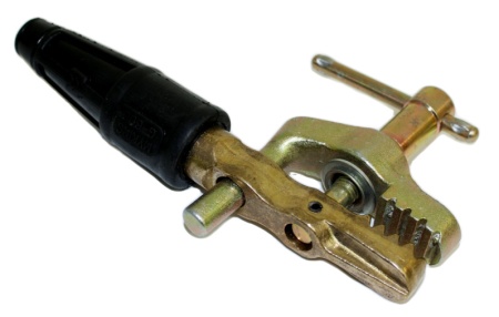 Клемма заземления КЗ 600А (струбцина) (ДОКА)