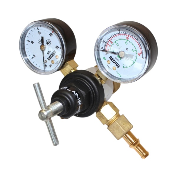 Регулятор аргоновый АР-150-КР1-м (РЕДИУС) В КОРОБКЕ